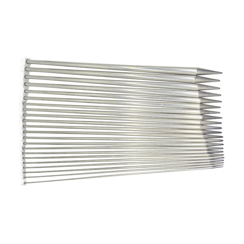 Stainless Steel Straight Knitting Needles & Crochet Hooks (2-8mm)