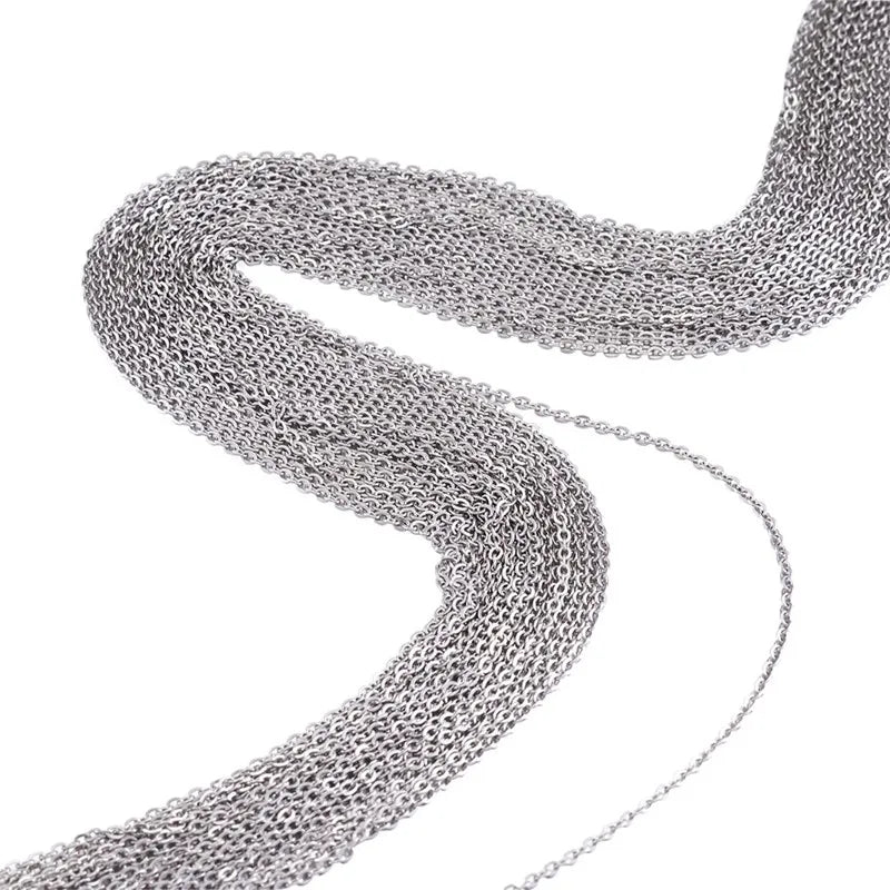 10m Stainless Steel Cross Cable Chain (2x1.5mm)
