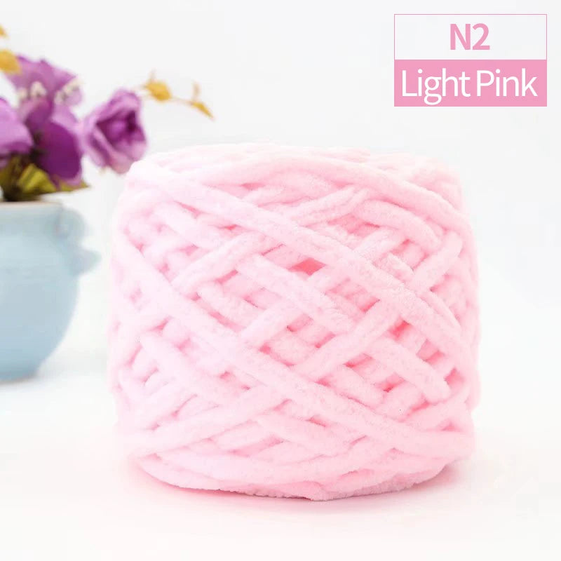 QJH Chunky Thick Polyester Jumbo Yarn Ball 100g