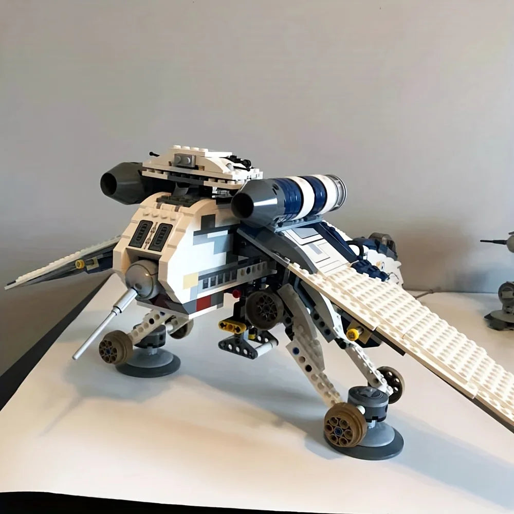 Technical Republic Dropship AT-OT Building Blocks Set