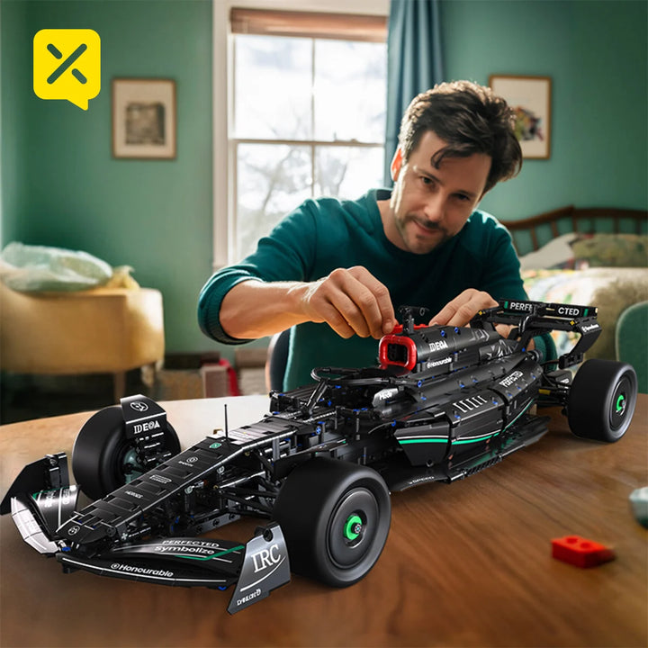 1724PCS Formula Racing Building Blocks Kit