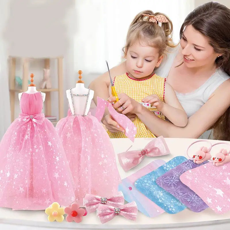 Girls Dress Making Craft Kit