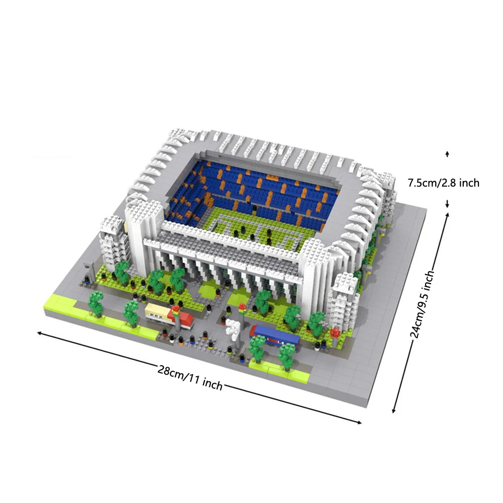 Barcelona Stadium Micro Blocks Building Set
