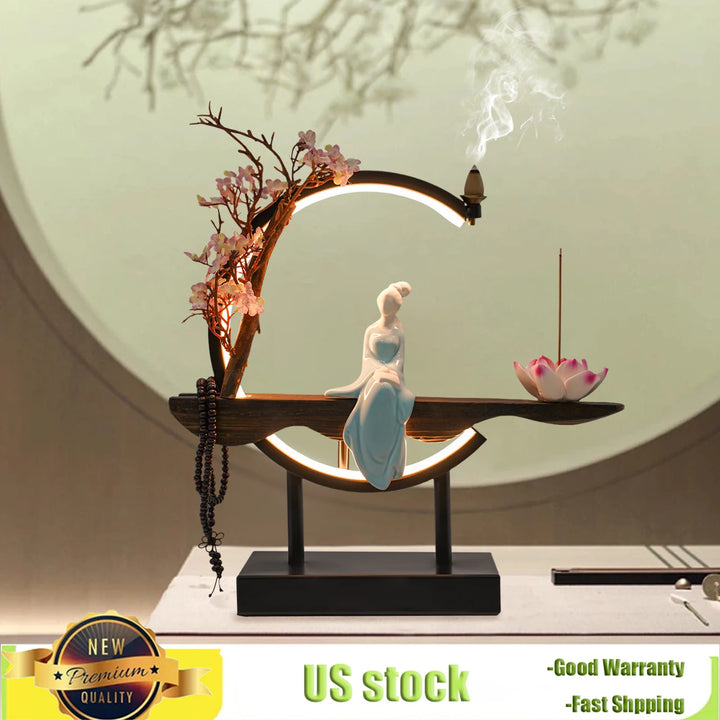 Bymaocar Zen Meditation Incense Burner Set