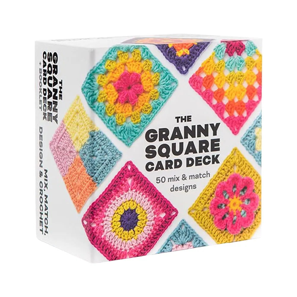 Granny Square Crochet Card Deck – 50 Mix & Match Patterns