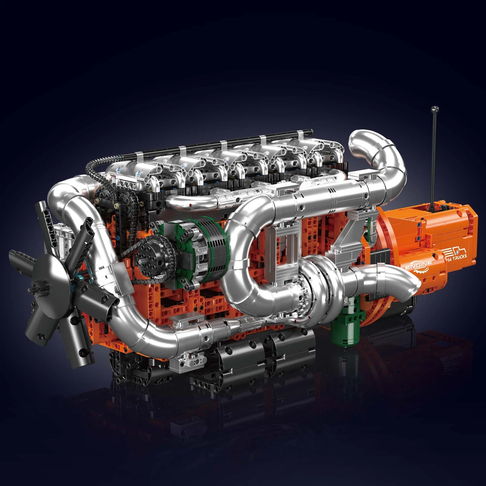 Mould King 10200 Motorized Scania Truck Building Set