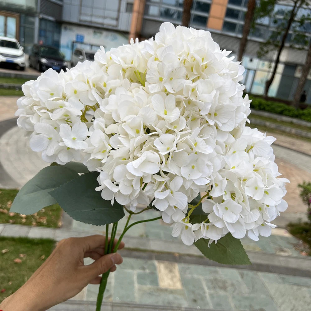 Large Artificial Hydrangea – Real Touch Floral Decoration