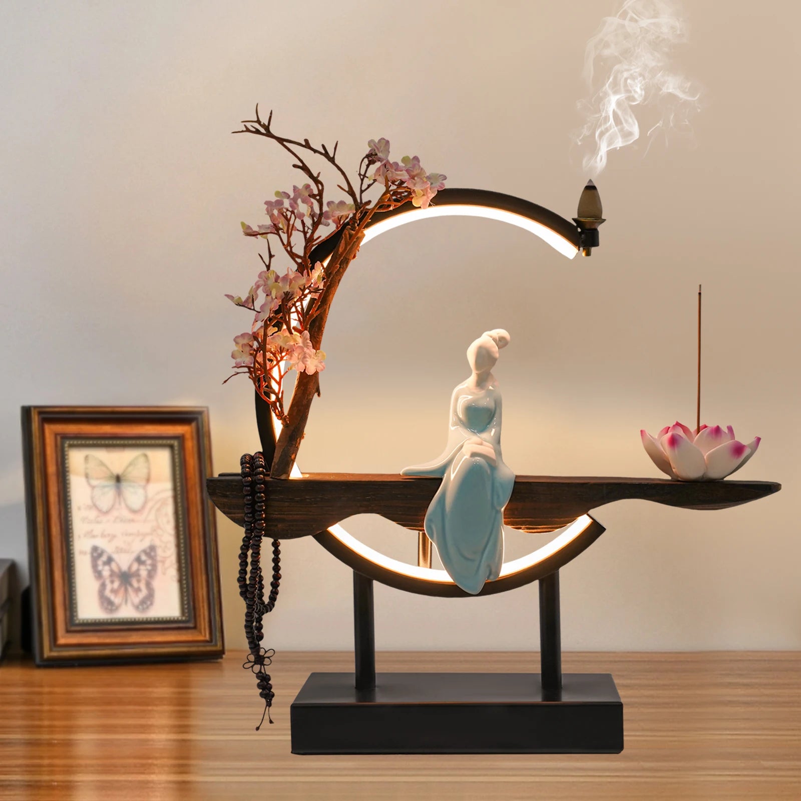 Bymaocar Zen Meditation Incense Burner Set