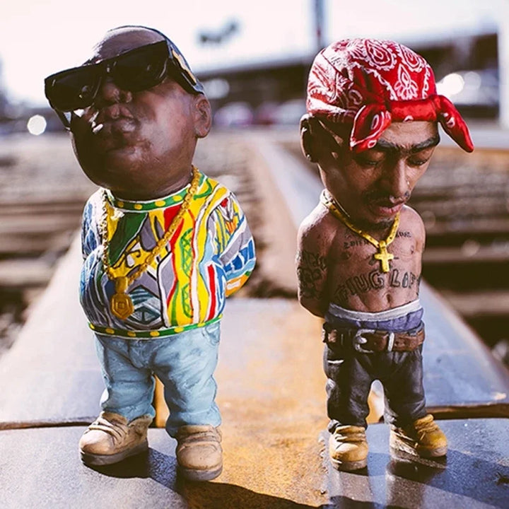Tupac Rapper Figurine Desktop Statue