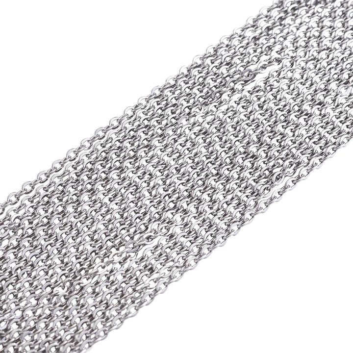 10m Stainless Steel Cross Cable Chain (2x1.5mm)
