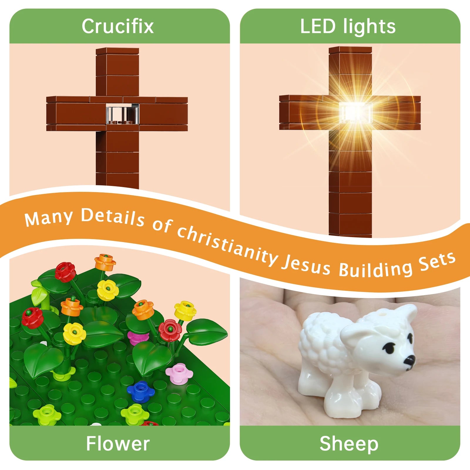 Inflatable Holy Jesus Building Blocks Set for Kids (Copy)