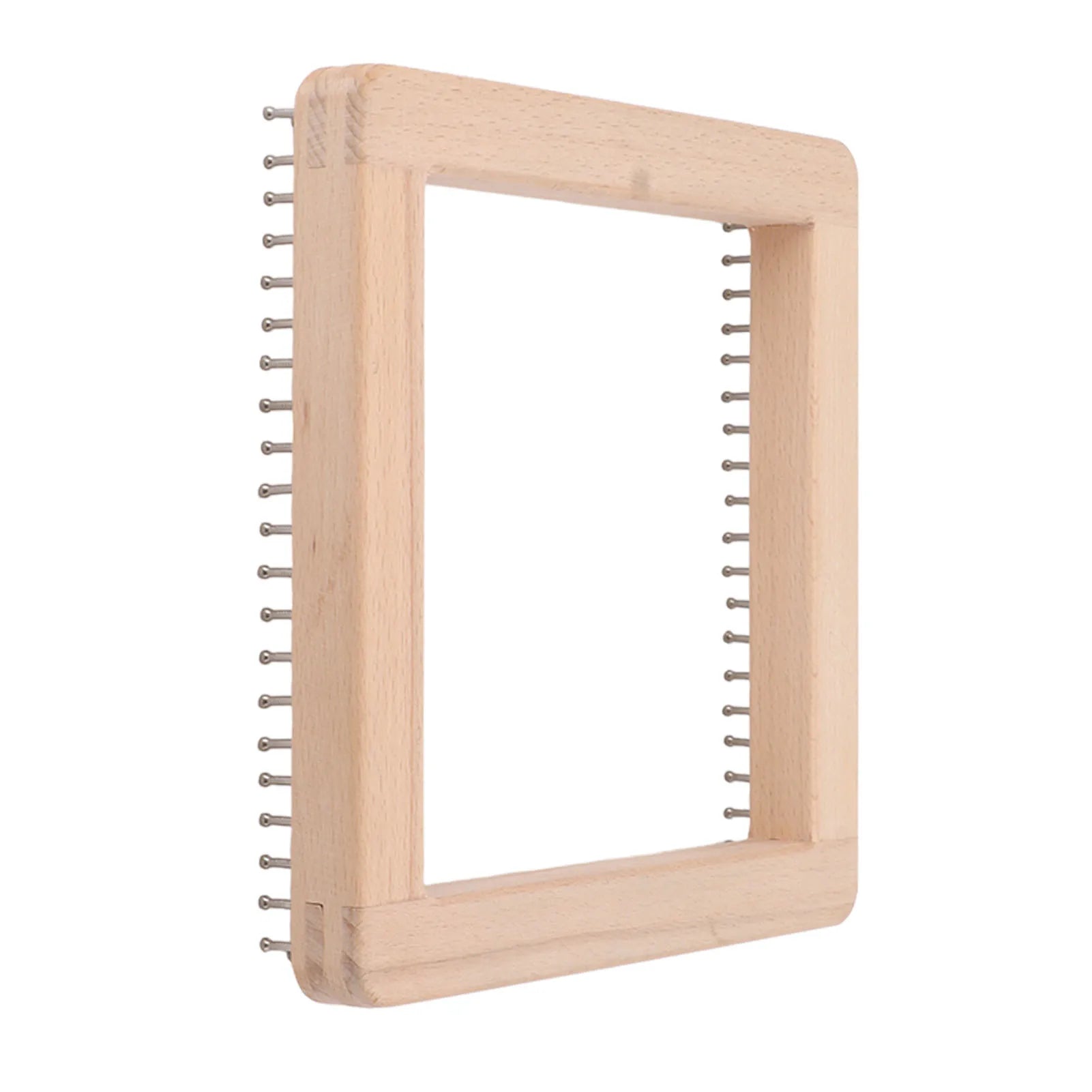 Wooden Knitting Tool with Hooks