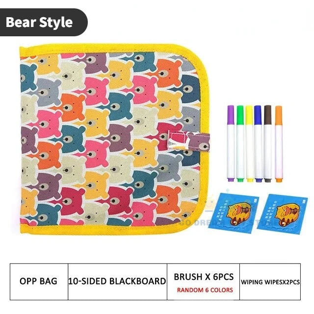 Erasable Doodle Book – Reusable Drawing Toy for Kids