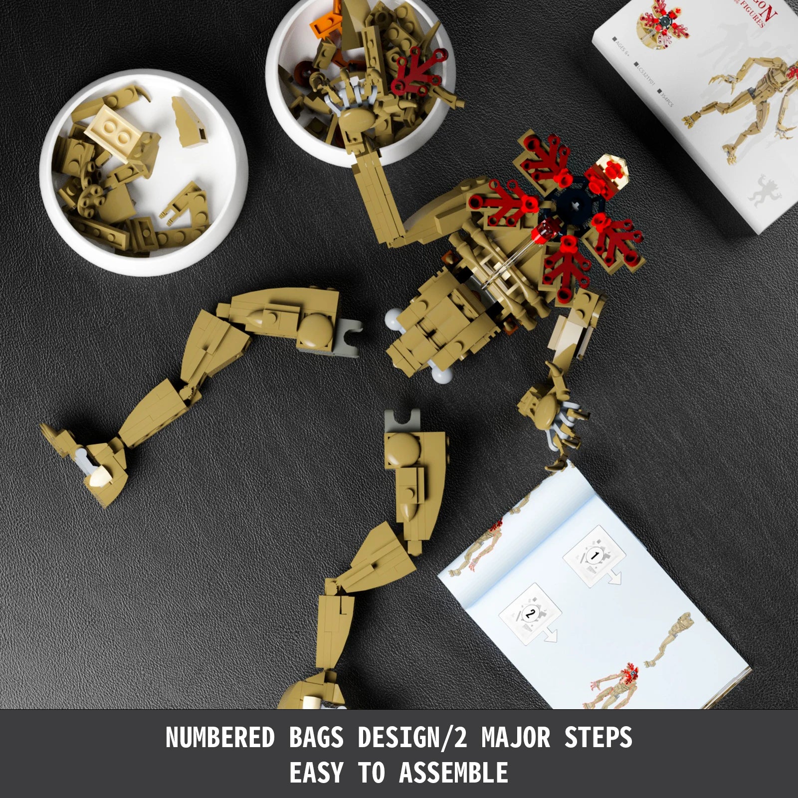 Demogorgon Monster Building Set – 354PCS Horror Series Toy