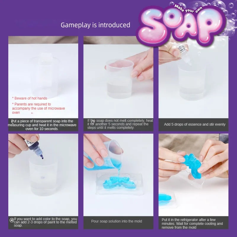 Children’s Magic DIY Soap Science Experiment Kit