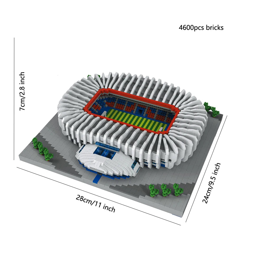 Barcelona Stadium Micro Blocks Building Set