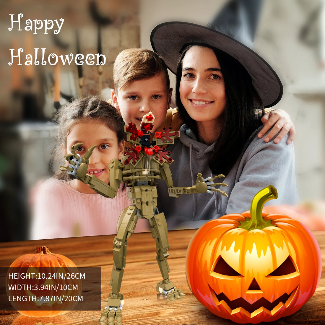 Demogorgon Monster Building Set – 354PCS Horror Series Toy