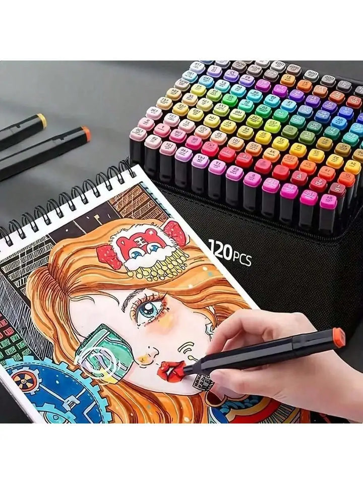 Art Marker Set – 12 to 168pcs Dual Tip Watercolor Brush Pens