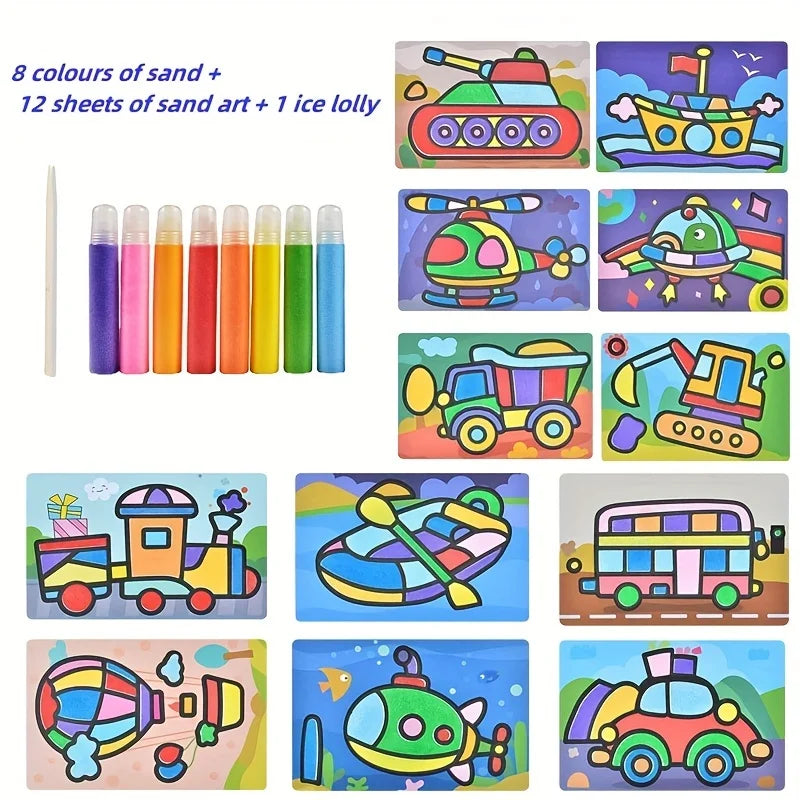 Children’s DIY Sand Painting Art Set