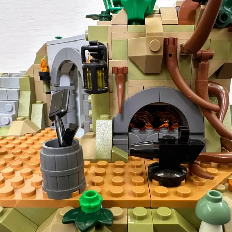 6167PCS Valley Castle Building Block Set