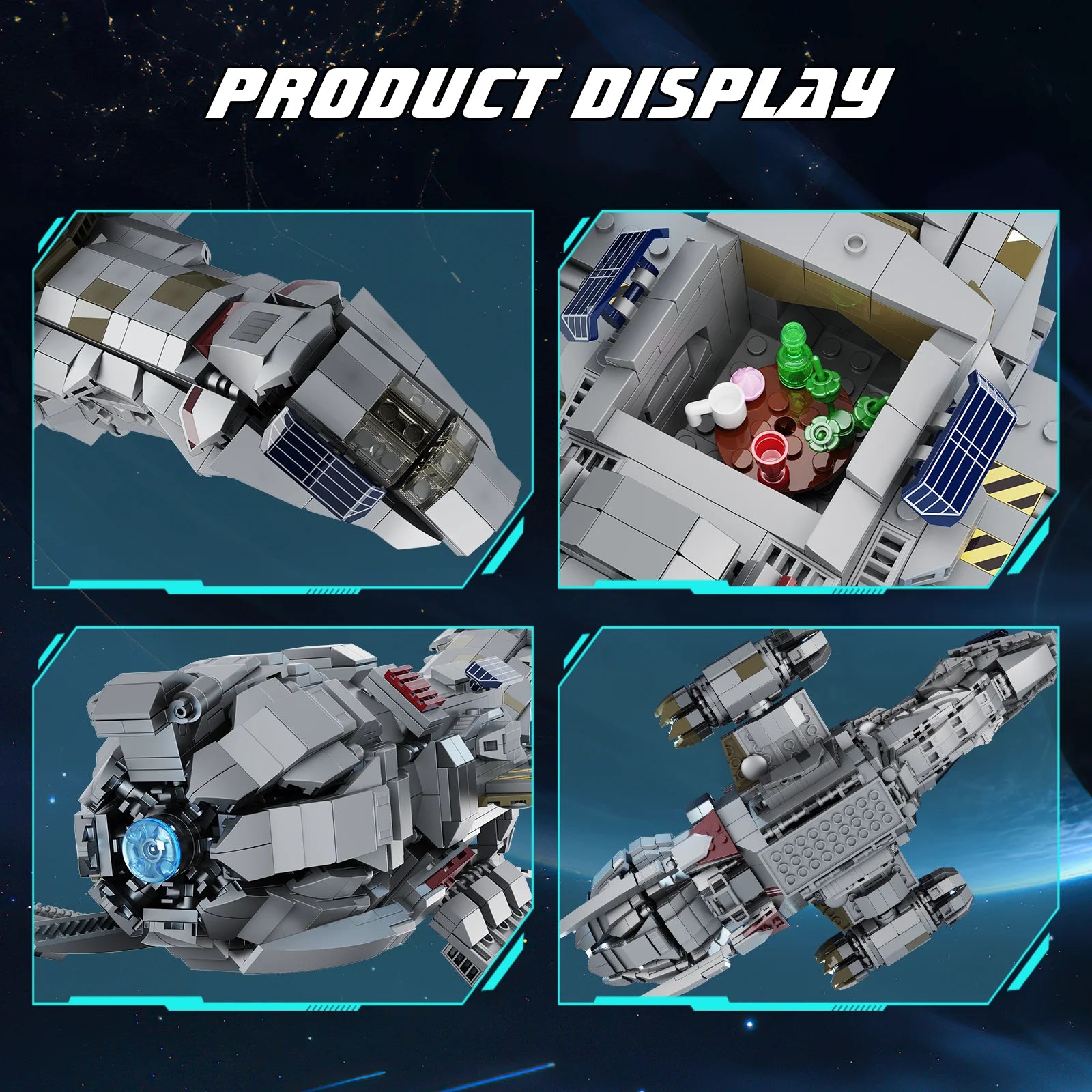 High-Tech Firefly Spaceship Building Set