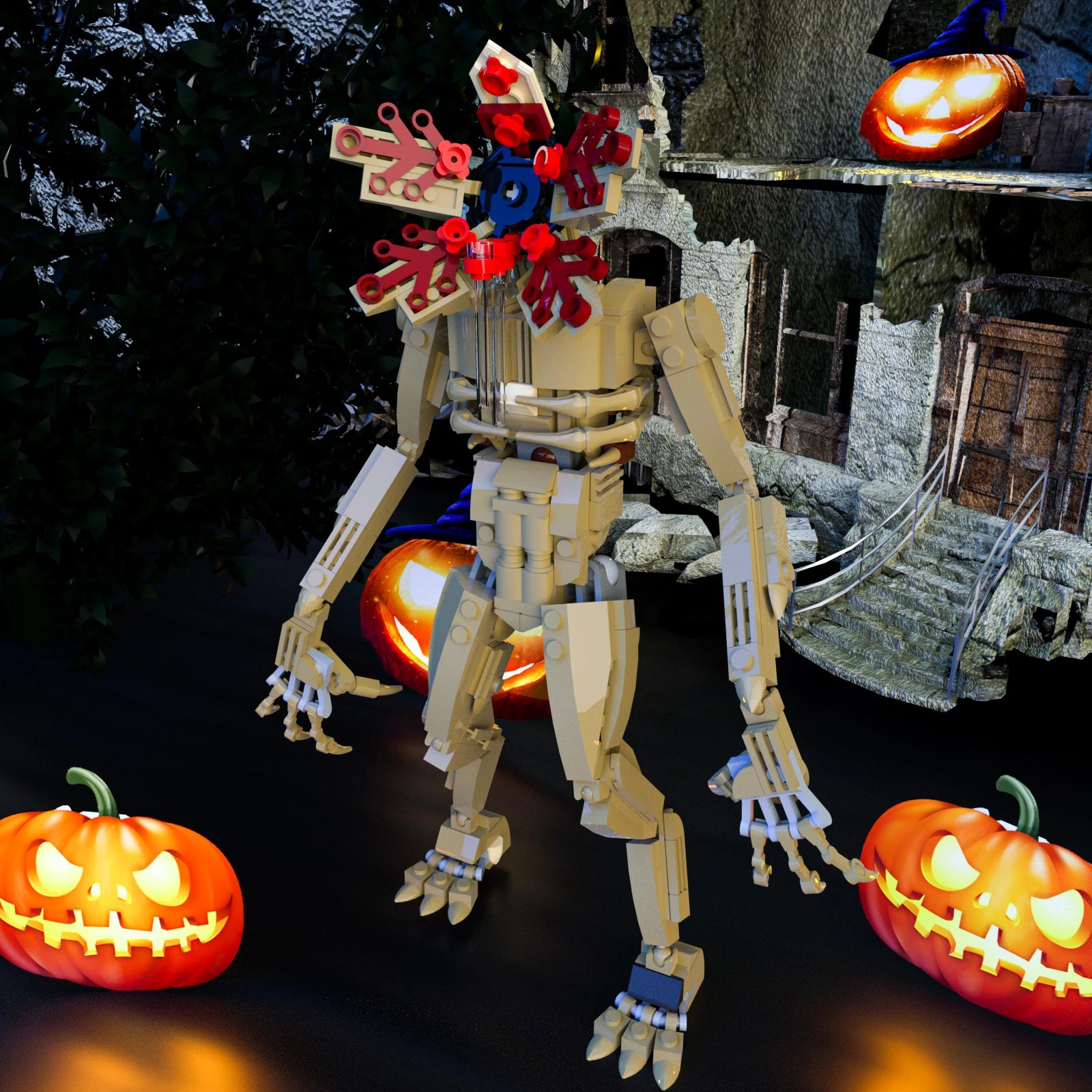 Demogorgon Monster Building Set – 354PCS Horror Series Toy