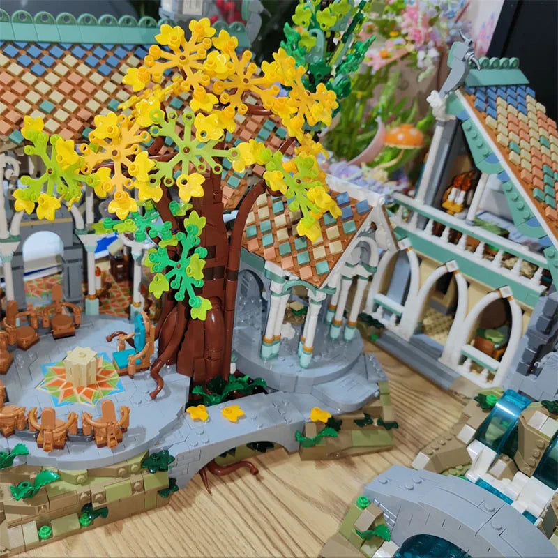 6167PCS Valley Castle Building Block Set