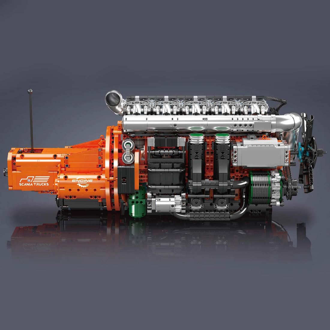 Mould King 10200 Motorized Scania Truck Building Set