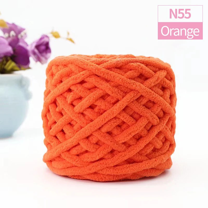 QJH Chunky Thick Polyester Jumbo Yarn Ball 100g