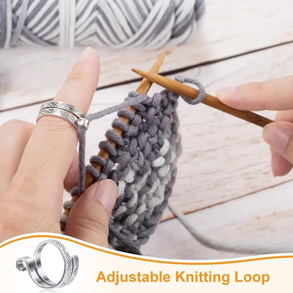 Adjustable Cat Ring Crochet Tension Guide