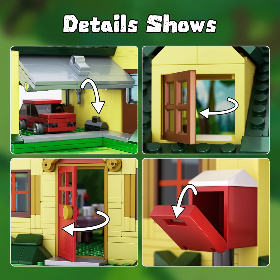 Griffin Family House 1256PCS Building Set