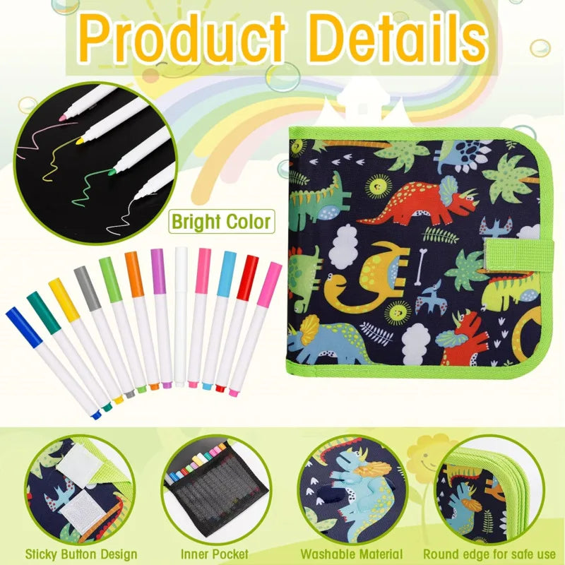 Erasable Doodle Book – Reusable Drawing Toy for Kids