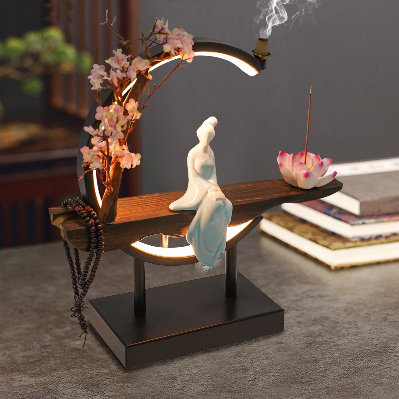 Bymaocar Zen Meditation Incense Burner Set
