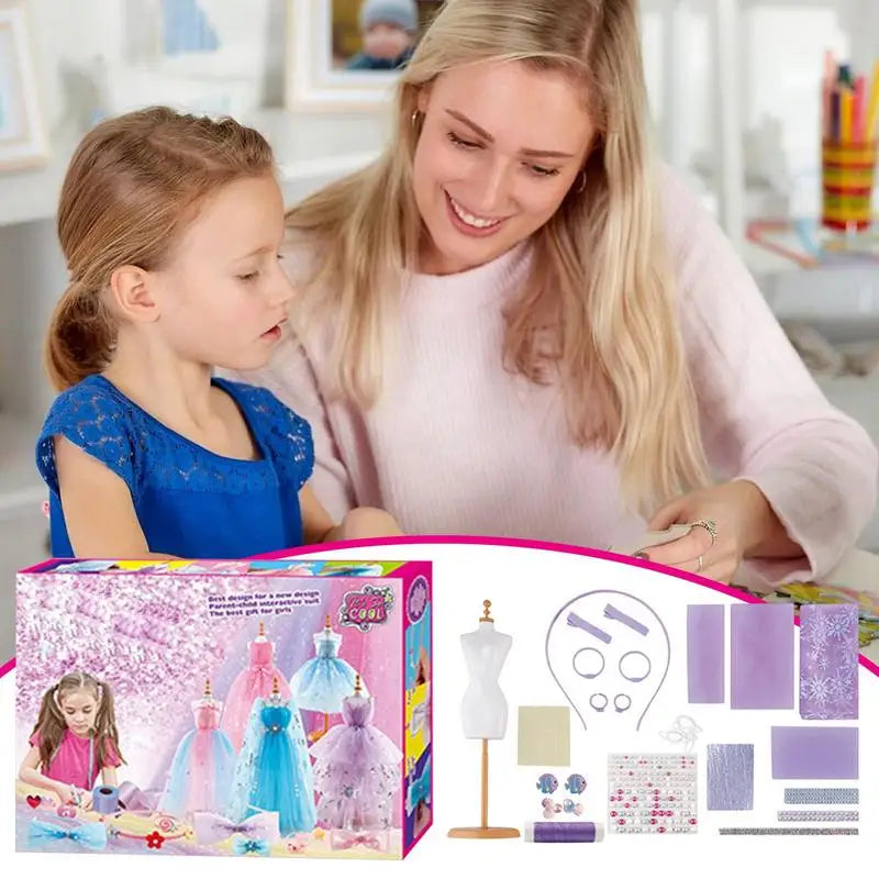 Girls Dress Making Craft Kit