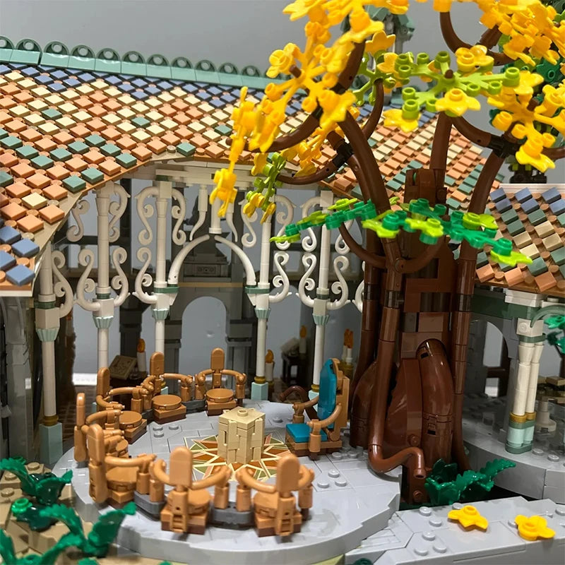 6167PCS Valley Castle Building Block Set