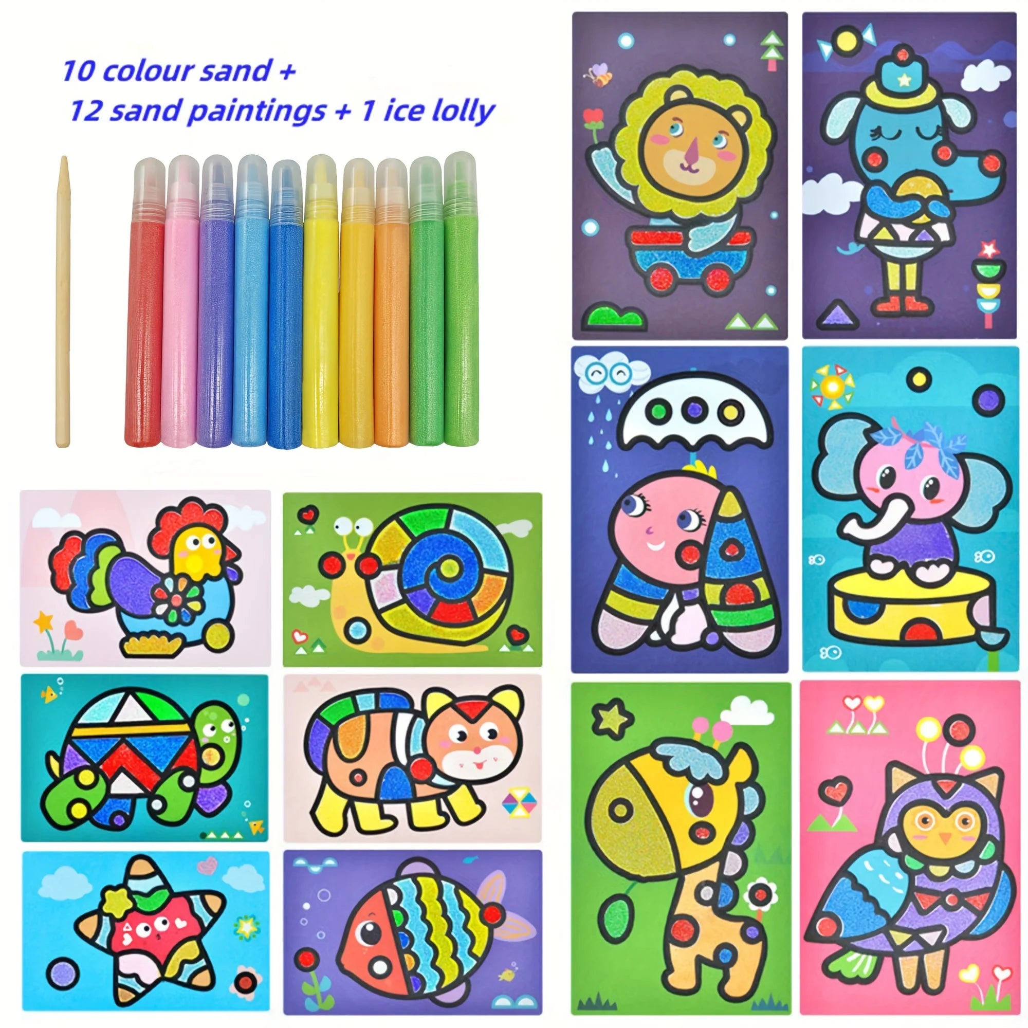 Children’s DIY Sand Painting Art Set