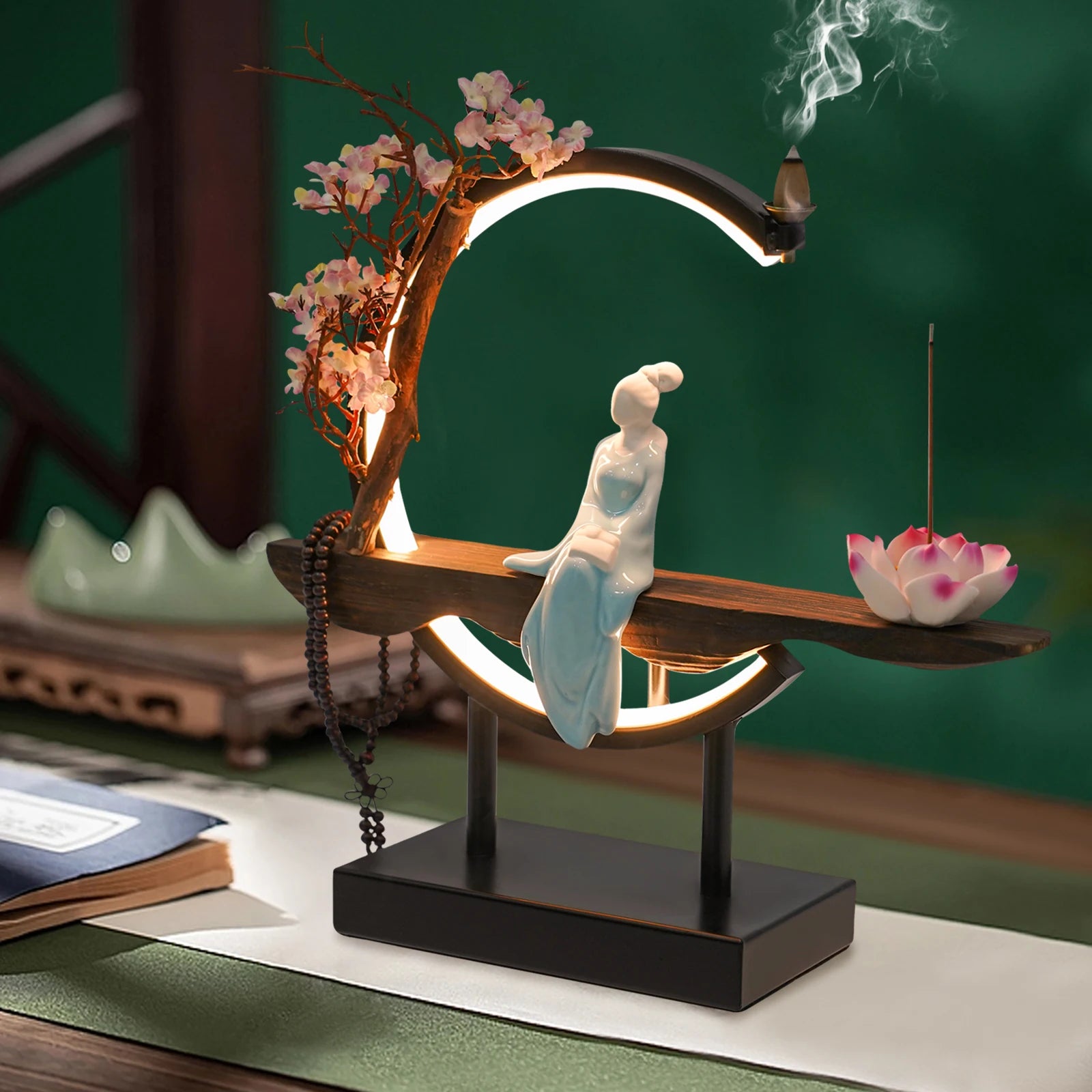 Bymaocar Zen Meditation Incense Burner Set