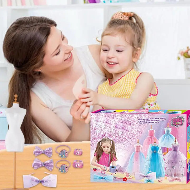 Girls Dress Making Craft Kit
