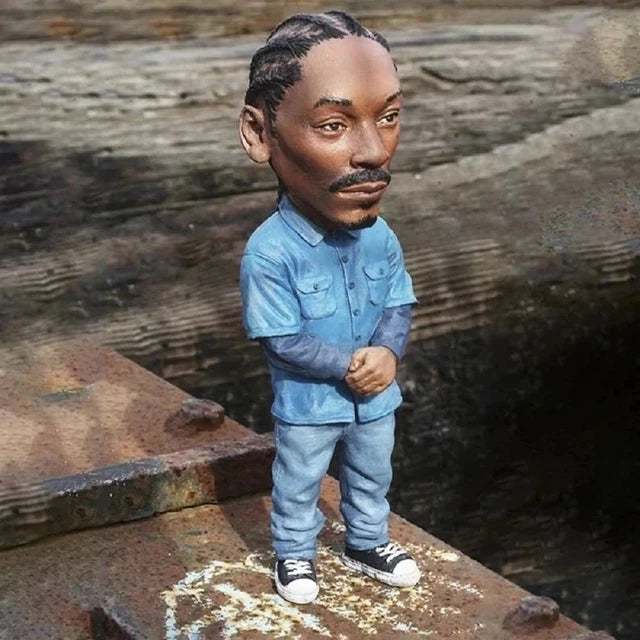 Tupac Rapper Figurine Desktop Statue