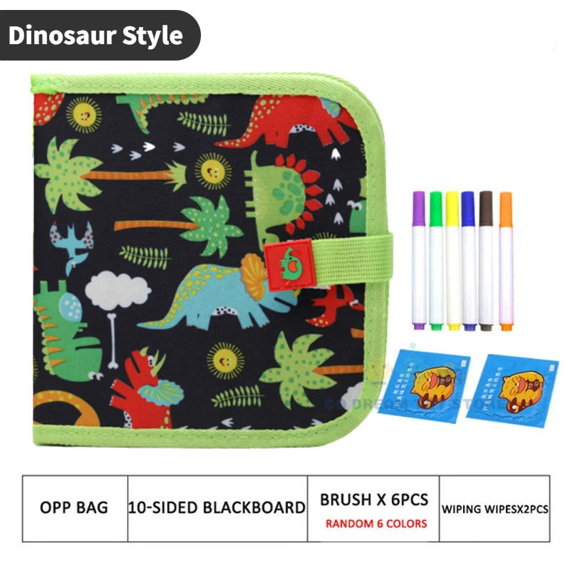 Erasable Doodle Book – Reusable Drawing Toy for Kids