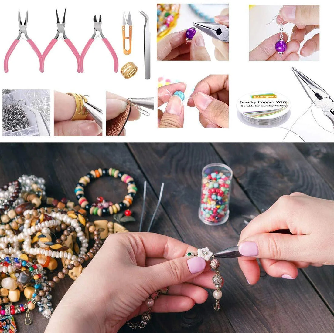 1171pcs Ultimate DIY Jewelry Making Kit