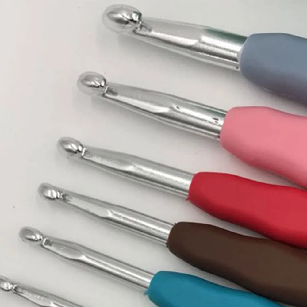 Colorful Crochet Hooks Set with Case