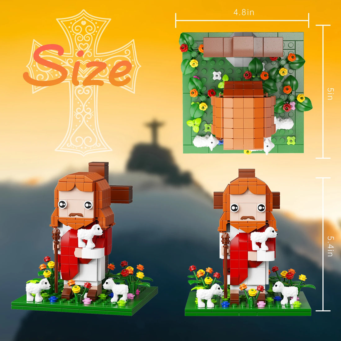 Inflatable Holy Jesus Building Blocks Set for Kids (Copy)