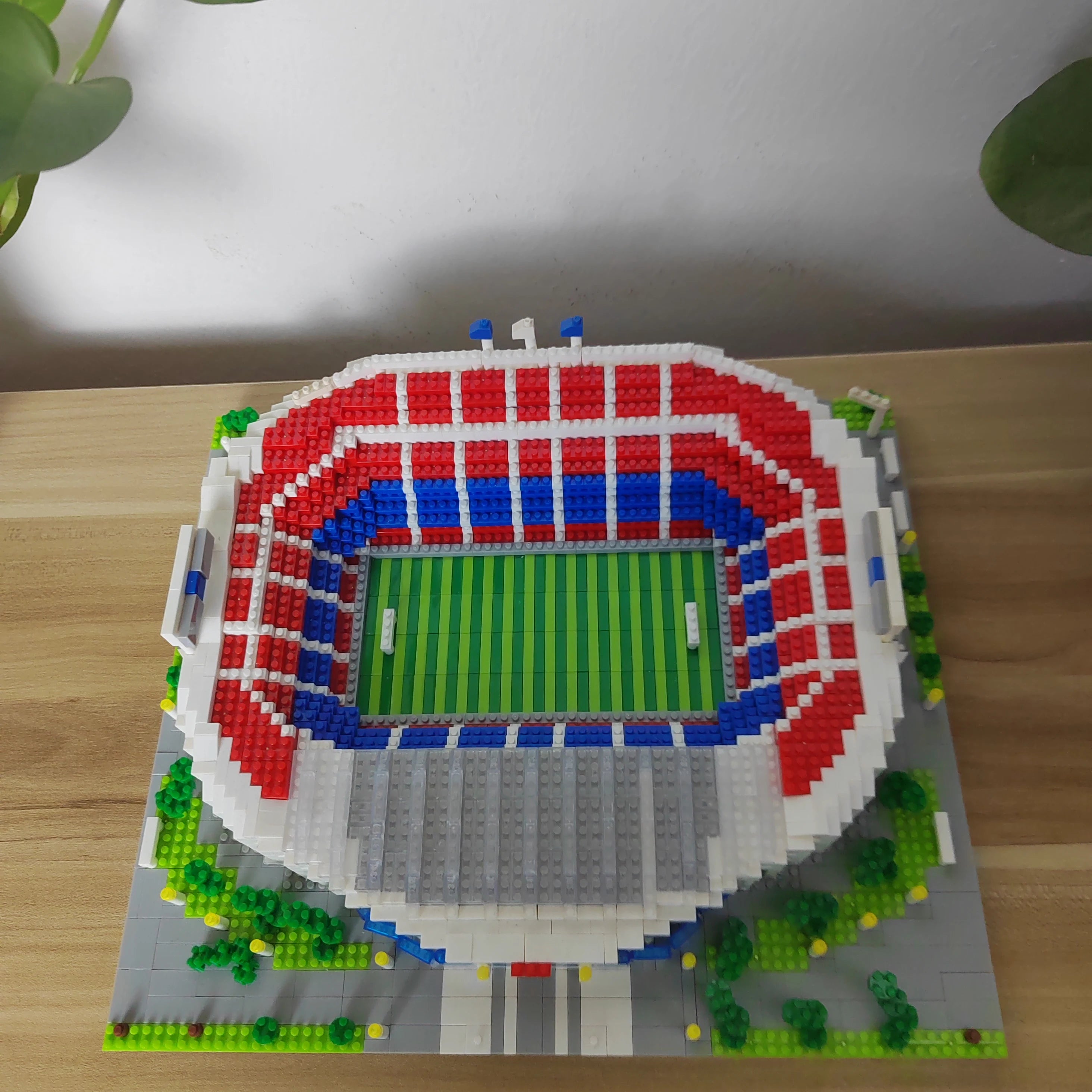 Barcelona Stadium Micro Blocks Building Set