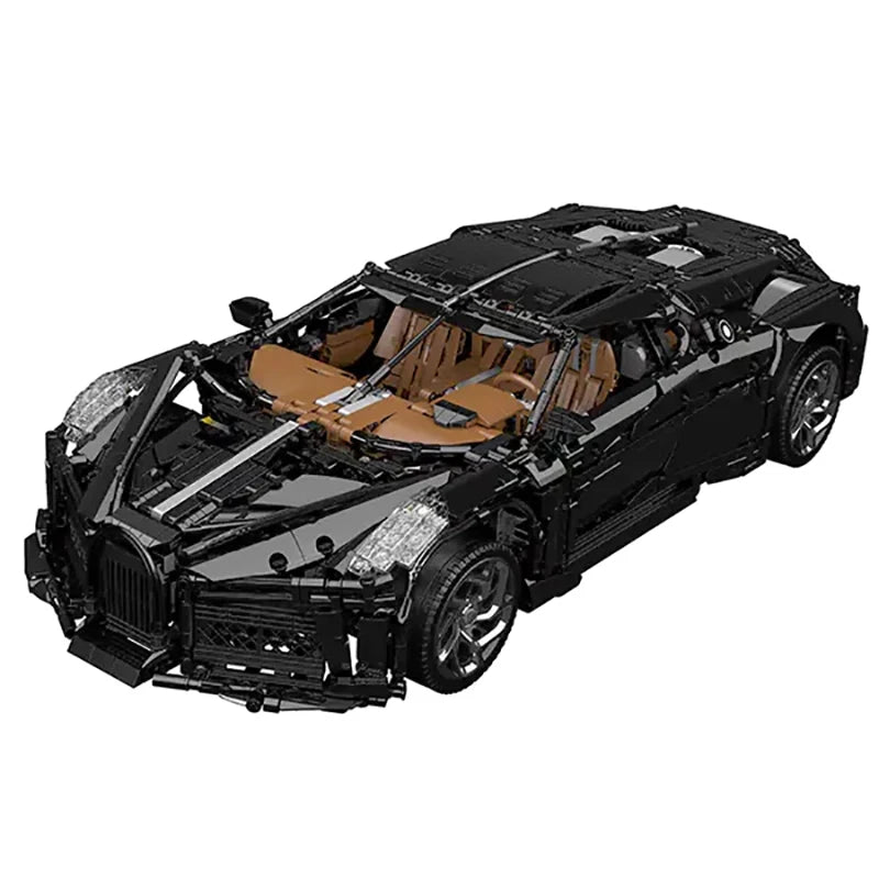 13163 Black Super Sport Racing Car Building Blocks – 4688PCS