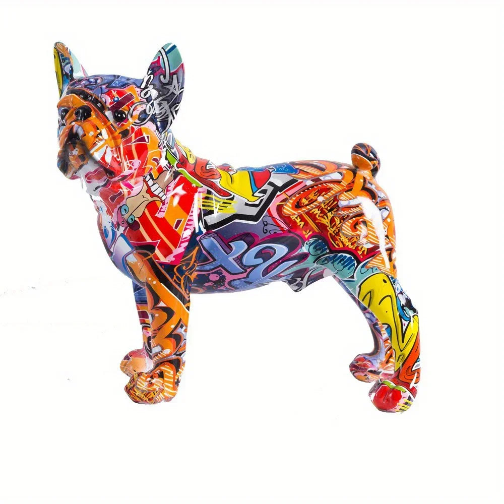 Nordic French Bulldog Resin Art Decoration