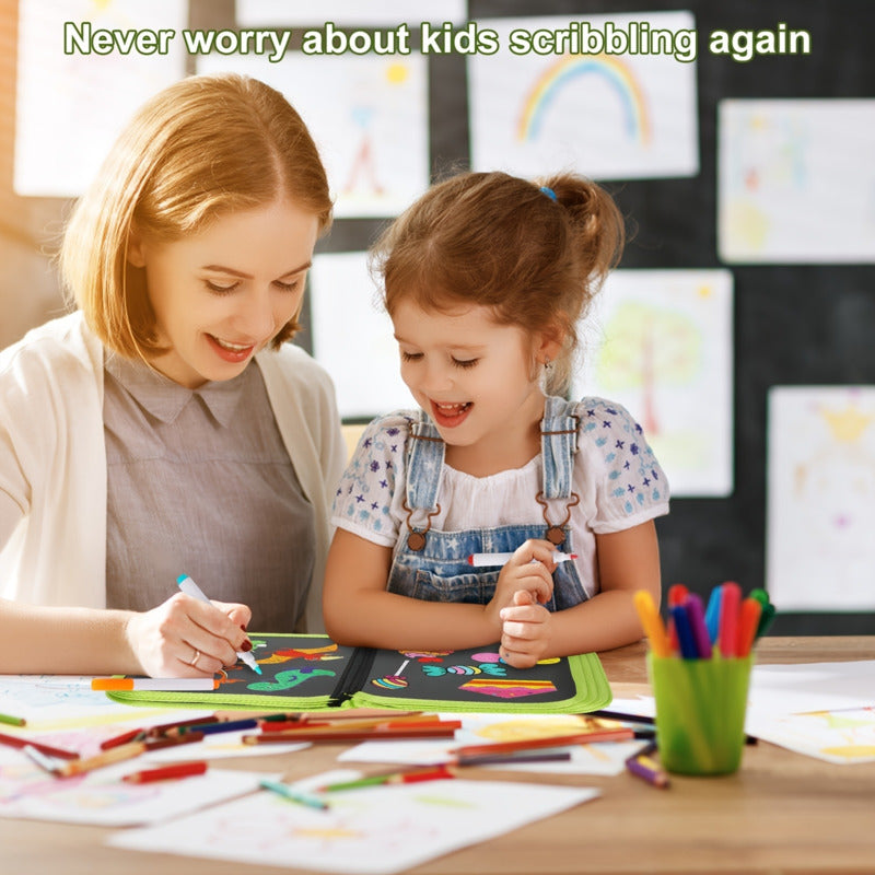 Erasable Doodle Book – Reusable Drawing Toy for Kids