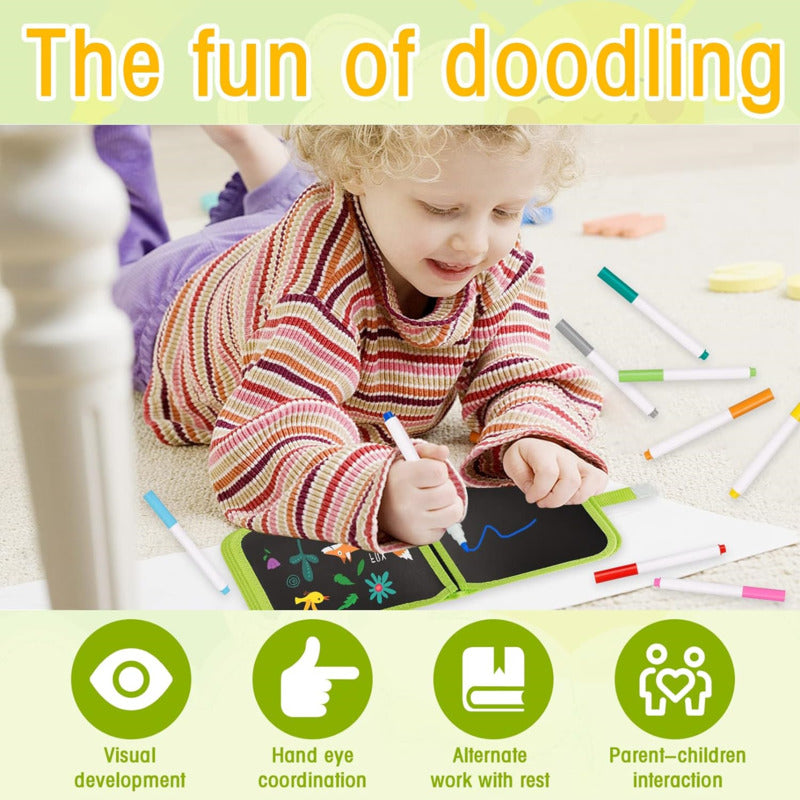 Erasable Doodle Book – Reusable Drawing Toy for Kids